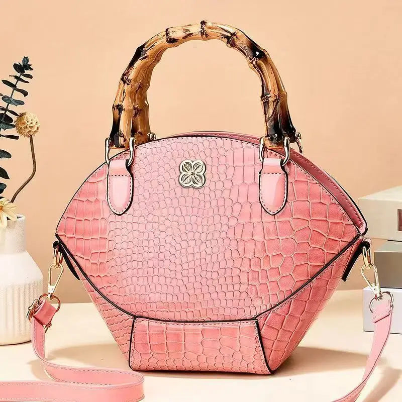 New Women's Handbag Fashionable and Personalized Women's Shoulder Bag PU Casual Women's Bag High Quality and Large Capacity